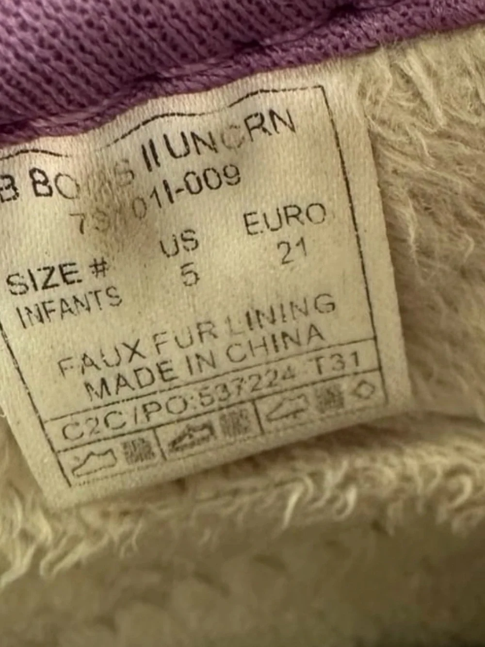 Bogs Baby Boots Girls Size 5 Unicorn Galaxy
